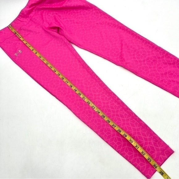 UNDER ARMOUR YOUTH Girl's Hot Pink Activewear Leggings Size Youth XL - Picture 7 of 10